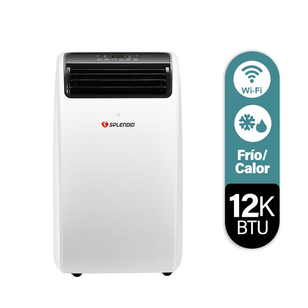 Aire acondicionado portátil 12000 BTU Frío/Calor WiFi Splendid Aire acondicionado portátil 12000 BTU Frío/Calor WiFi Splendid